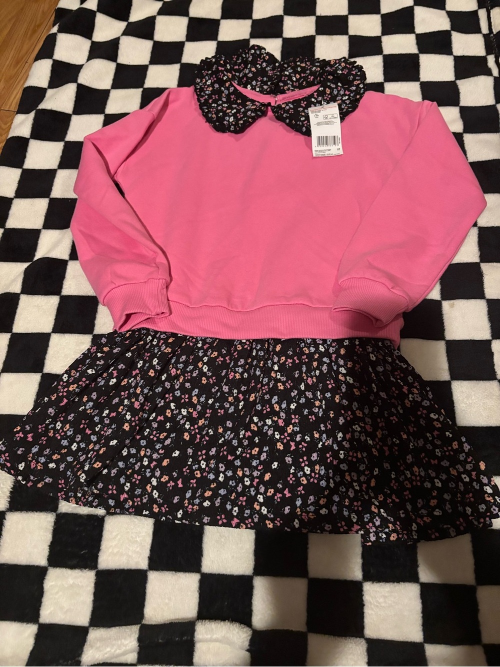 Nwt f&f kids size 7/8 dressey sweater dress